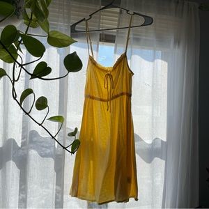American Eagle Yellow Sundress Size Small